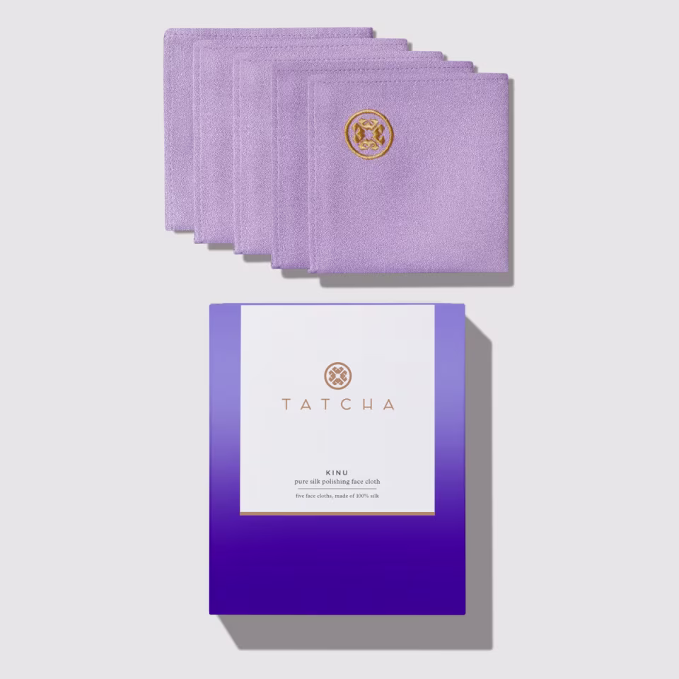 Tatcha Kinu Pure Silk Polishing Face Cloth